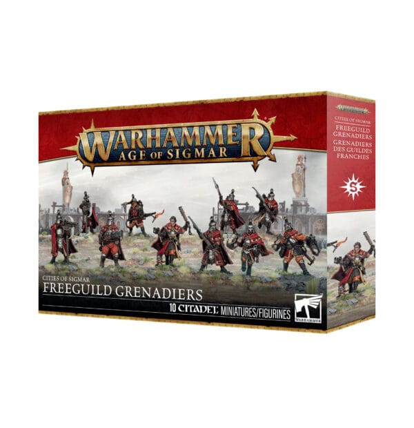 [99120202074] Cities Of Sigmar: Freeguild Grenadiers  **Pre-Order*