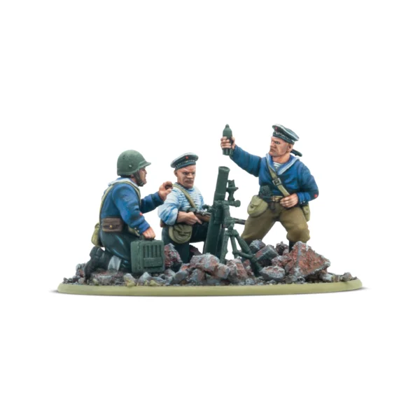 [403214014] Bolt Action: Soviet Naval Brigade Medium Mortar Team