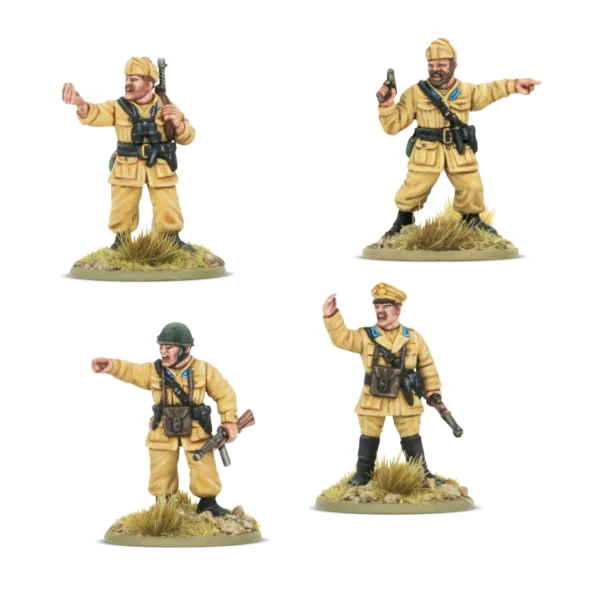 World War II Italian Paracadutisti Platoon Commanders