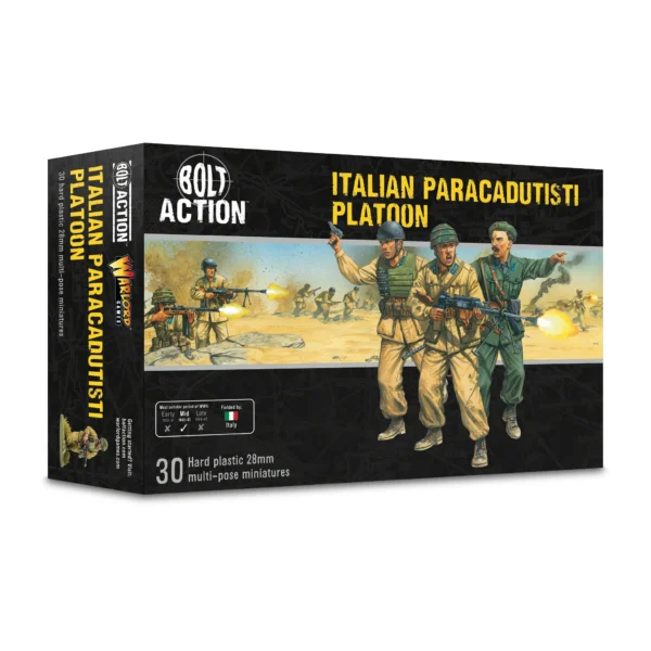 World War II Italian Paracadutisti Platoon