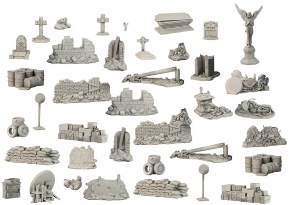 [MGTC147] Terrain Crate: Battlefield Ruins