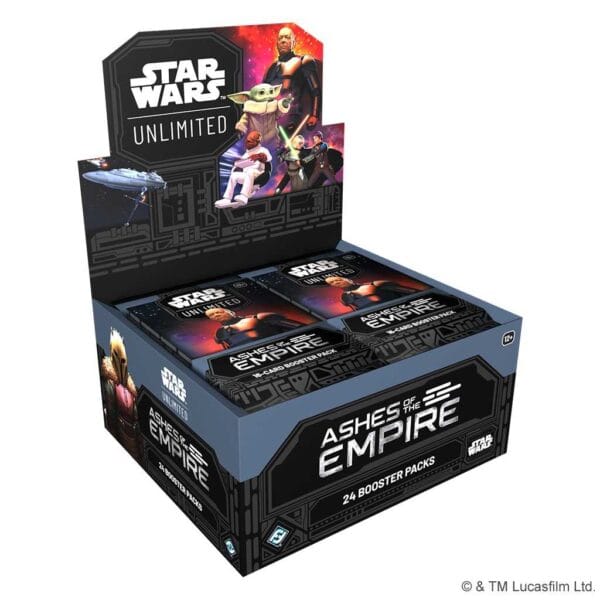 Star Wars Unlimited: Ashes Of The Empire Booster Box  **Pre-Order**