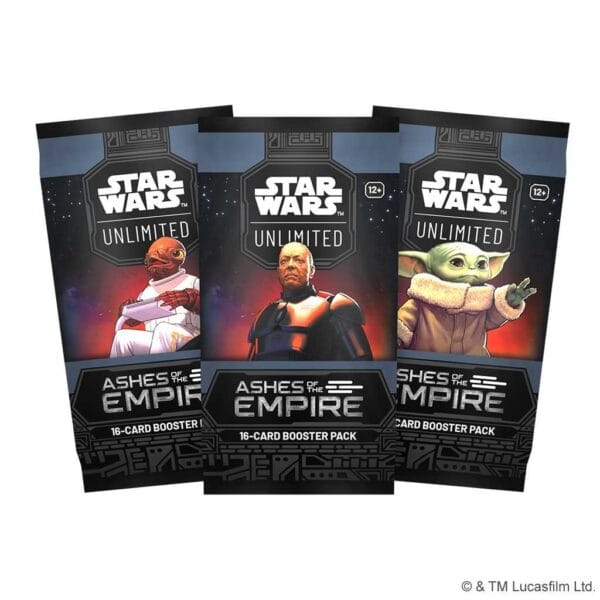 Star Wars Unlimited: Ashes Of The Empire Booster Pack **Pre-Order**