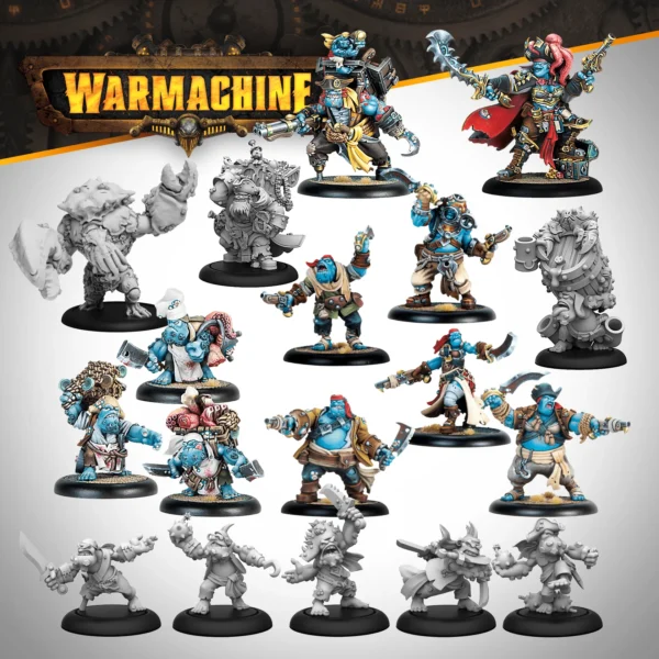 [SKR121] Warmachine: Southern Kriels Brineblood Marauders Core Expansion