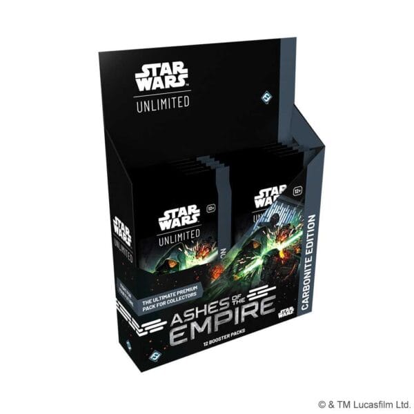 Star Wars Unlimited: Ashes Of The Empire Carbonite Booster Box