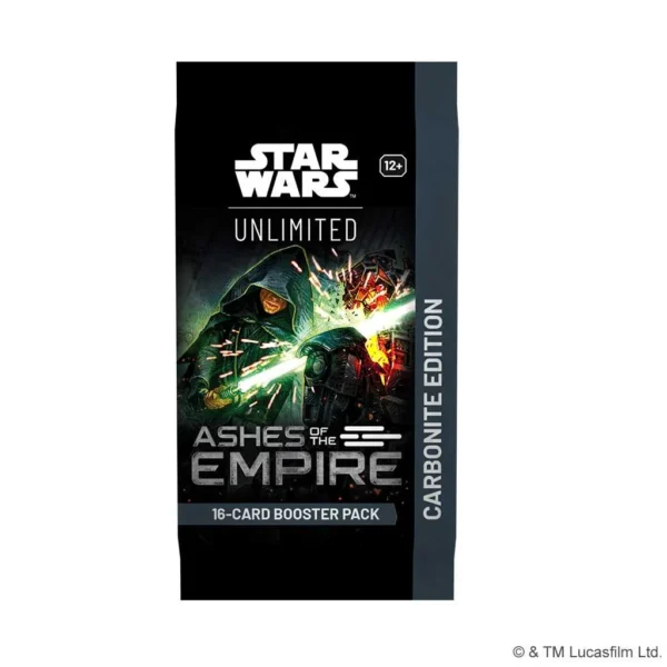 Star Wars Unlimited: Ashes Of The Empire Carbonite Booster Pack **Pre-Order**