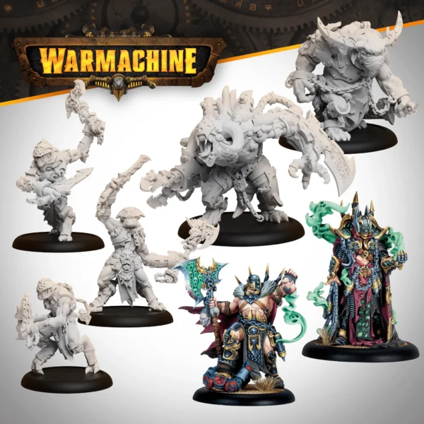 [ORG292] Warmachine: Orgoth Cursebound Command Cadre