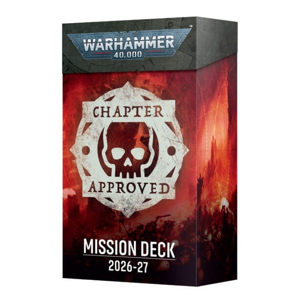 [60050199061] Warhammer 40000 - Chapter Approved Mission Deck  **Pre-Order**
