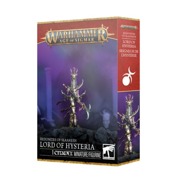 [99120201258] Hedonites of Slaanesh: Lord Of Hysteria  **Pre-Order**