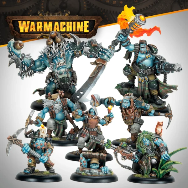 [SKR387] Warmachine: Southern Kriels Kithguard Command Starter