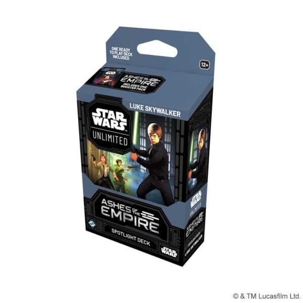Star Wars Unlimited: Luke Skywalker Spot Light Deck **Pre-Order**