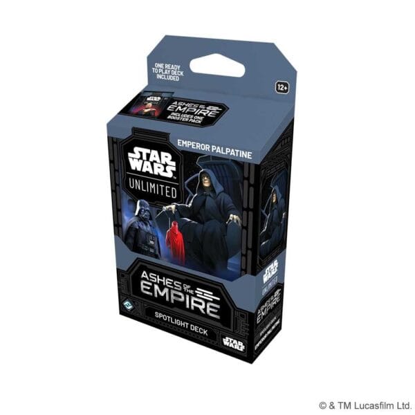 Star Wars Unlimited: Emperor Palpatine Spot Light Deck **Pre-Order**