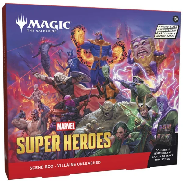 MTG: Marvel Super Heroes - Villans Unleashed Scene Box  **Pre-Order**
