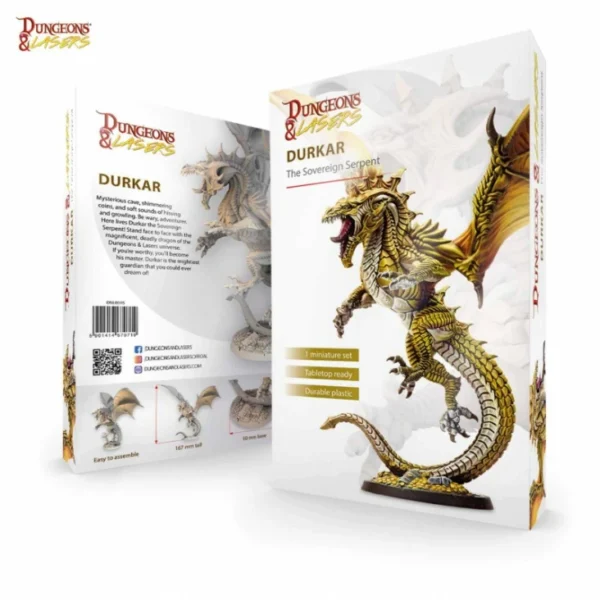 [DNL0015] Dungeons & Lasers: Durkar The Soverign Serpent