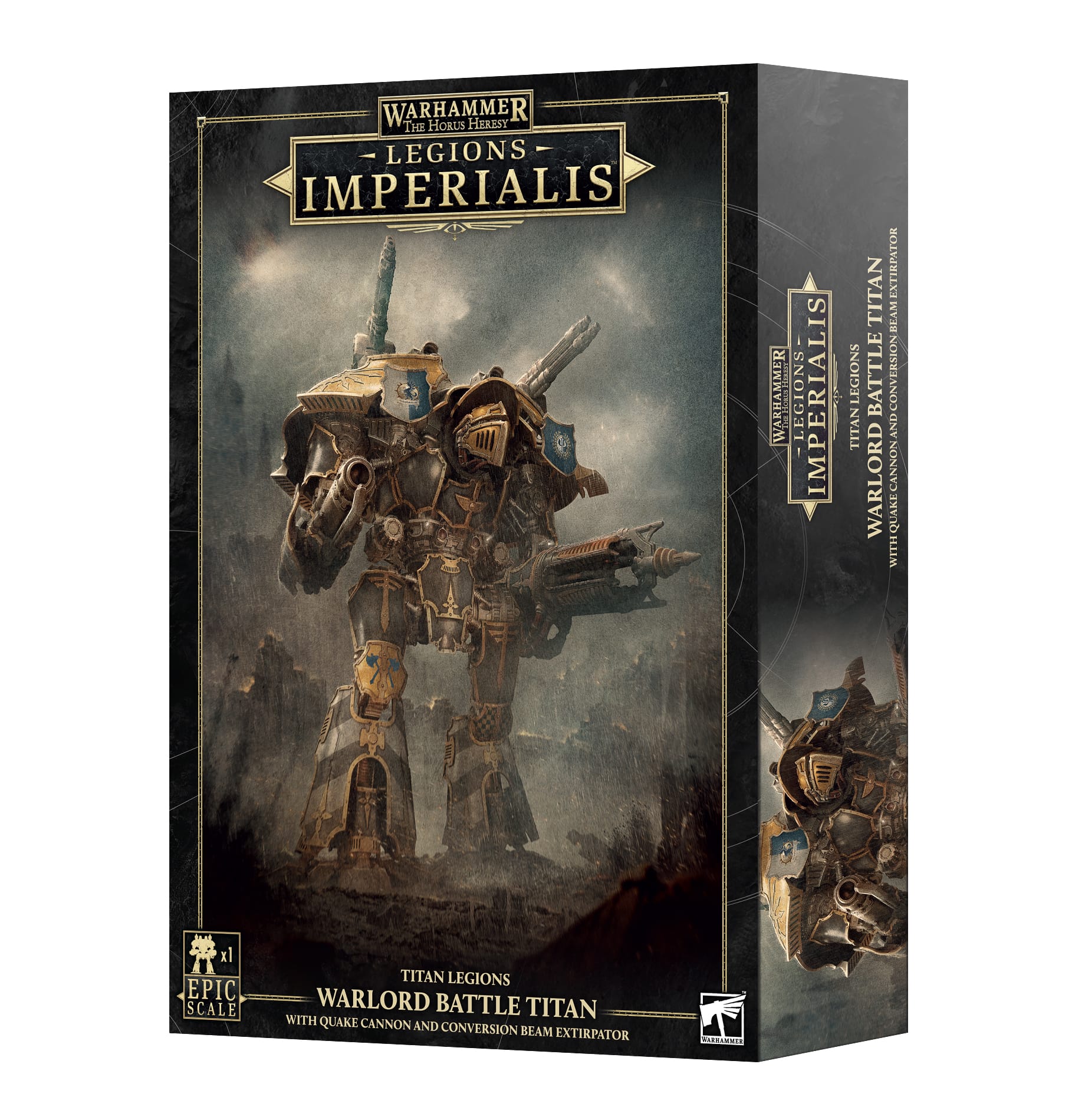 [99122699035] Legions Imperialis: Warlord Titan With Quake Cannon & Beam Extirpator  **Pre-Order**