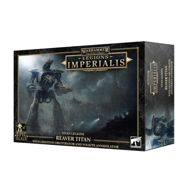 [99122699036] Legions Imperialis: Reaver Titan With Graviton Obliterator & Volkite Annihilator  **Pre-Order**