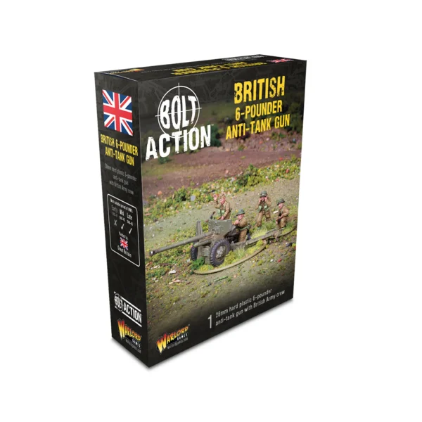 [402011028] British 6-Pounder Anti Tank Gun
