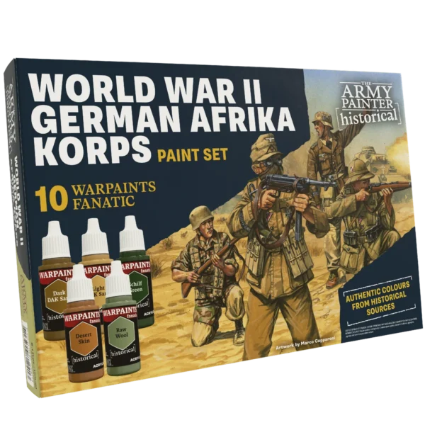 [AP-WP8124] World War II Paint Set - Afrika Korps
