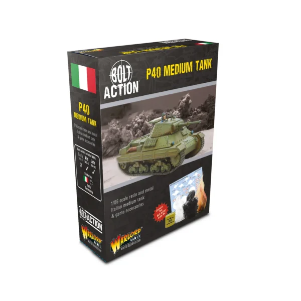 [402615803] Italian P40 Medium Tank