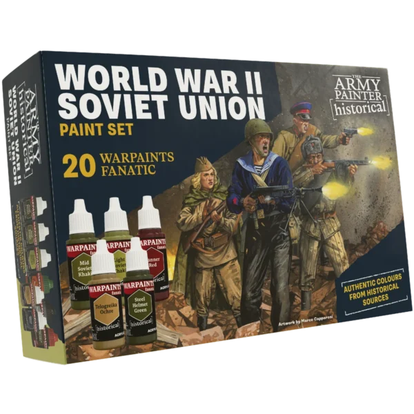 [AP-WP8125] World War II Paint Set - Soviet Union