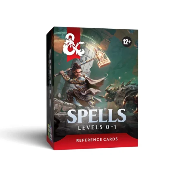 Dungeons And Dragons: Trove 1 levels 0-1 Spell Cards