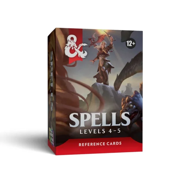 Dungeons And Dragons: Trove 3 levels 4-5 Spell Cards