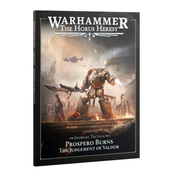 [60043043001] Prospero Burns: Judgement of Valdor - Journal Tactica: Warhammer: The Horus Heresy - English **Pre-Order**