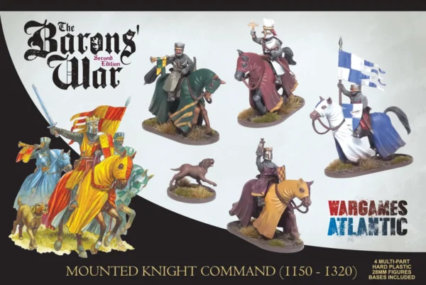[WAAAC011] Barons War Mounted Knight Command (1150-1320)