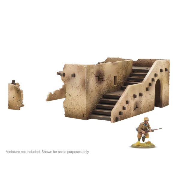 [SLC0035] Adobe Building Ruins (Set 2)