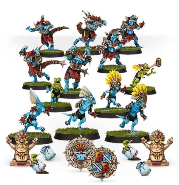 [99120908002] Blood Bowl: Lizardmen Blood Team – Gwaka'moli Crater Gators