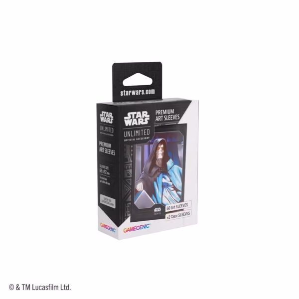 [GGS15075ML] Star Wars Unlimited: Premium Art Sleeve - Emperor Palpatine