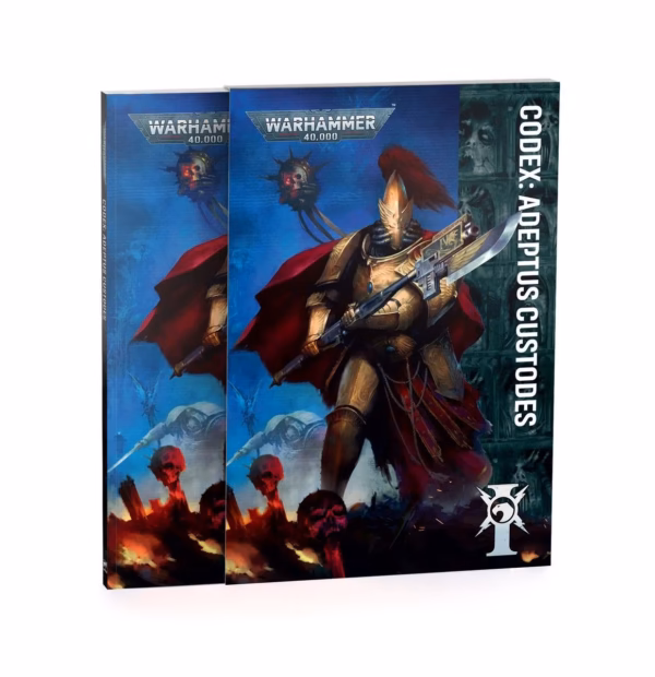 [60030143001] Codex: Adeptus Custodes (11th Edition) **Pre-Order**