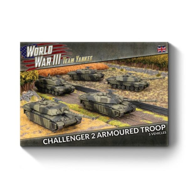 [TBBX18] Challenger 2 Armoured Troop (5x plastic) **Pre-Order**